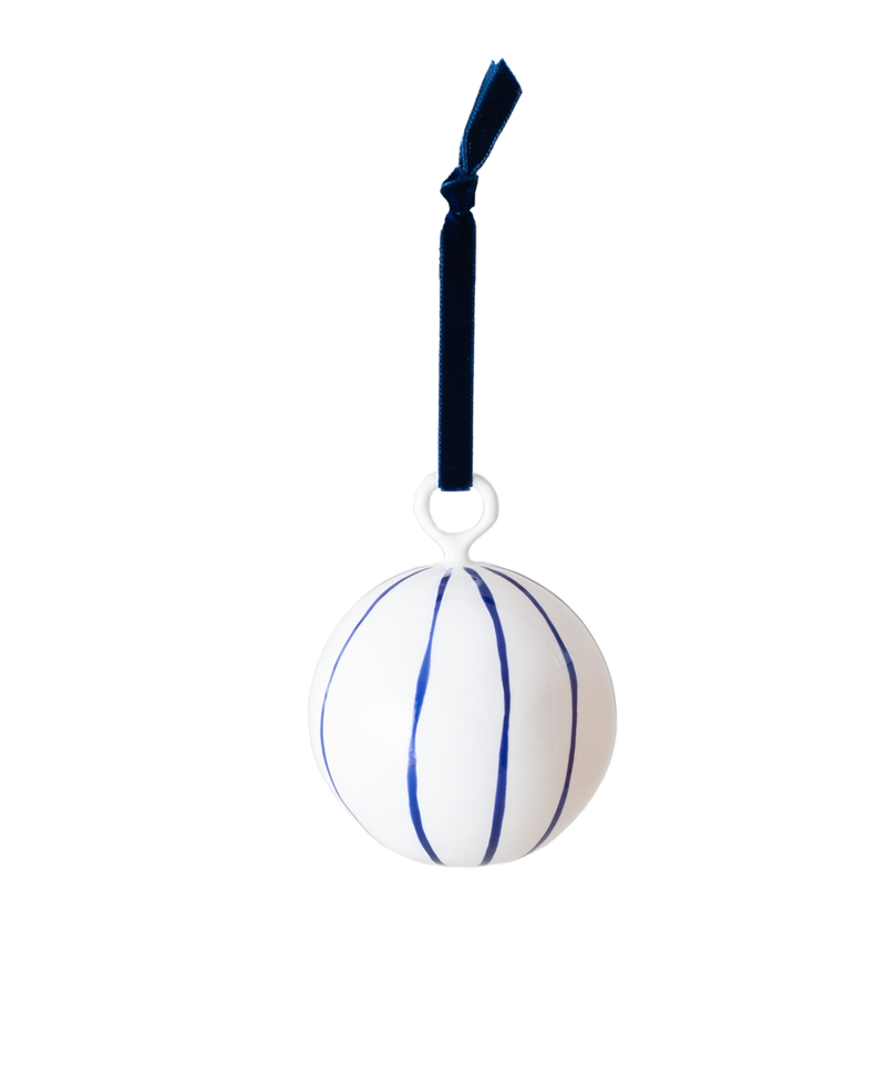 Fine Bone China Cobalt Bauble