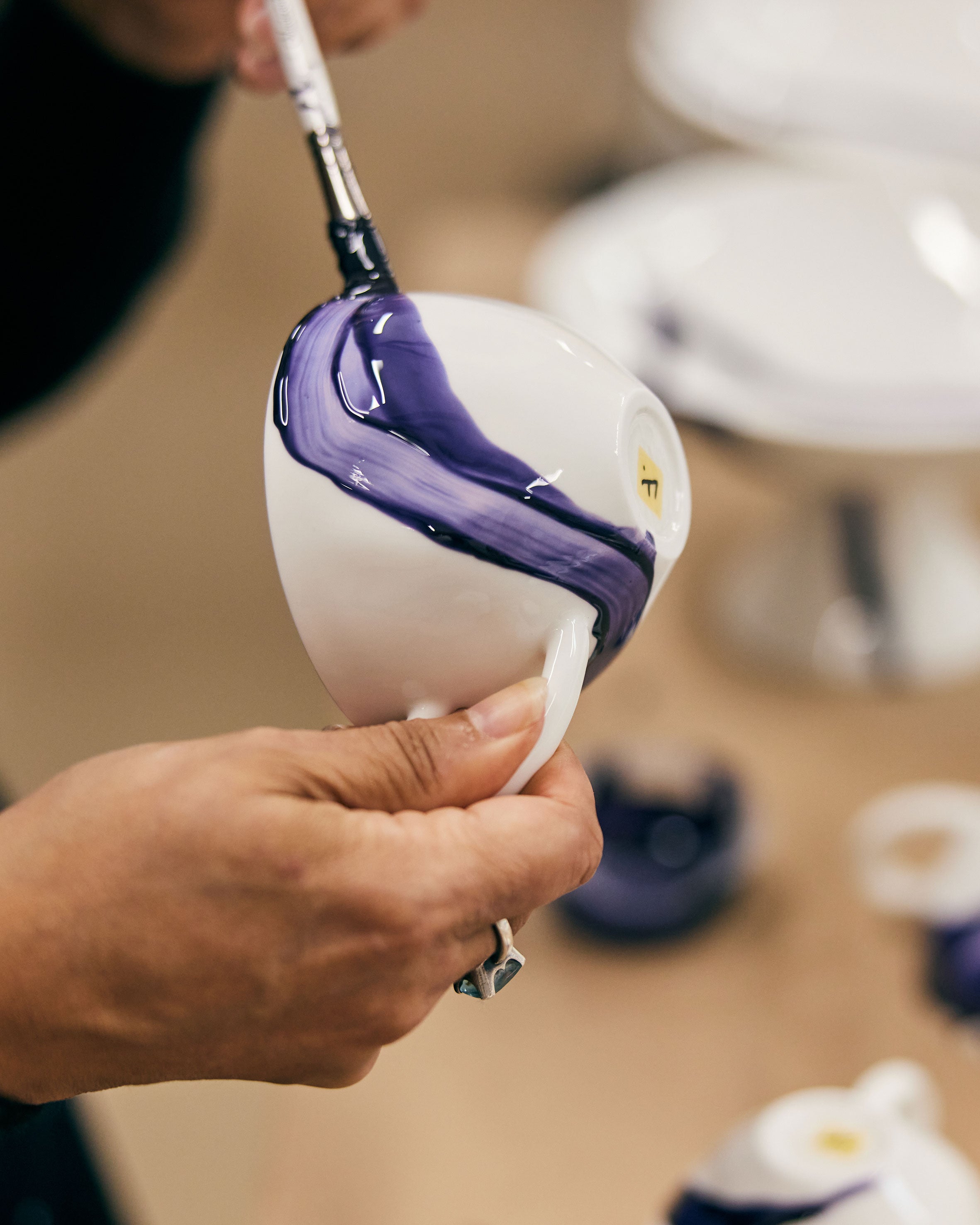 Tanya Ling x Feldspar Teacup & Saucer