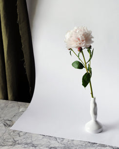 White Bud Vase