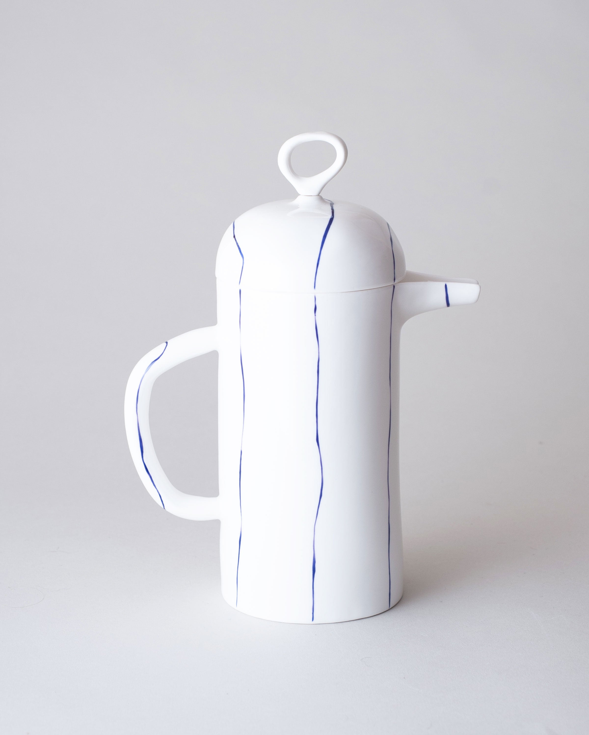 Striped Large Cafetiere (1l)