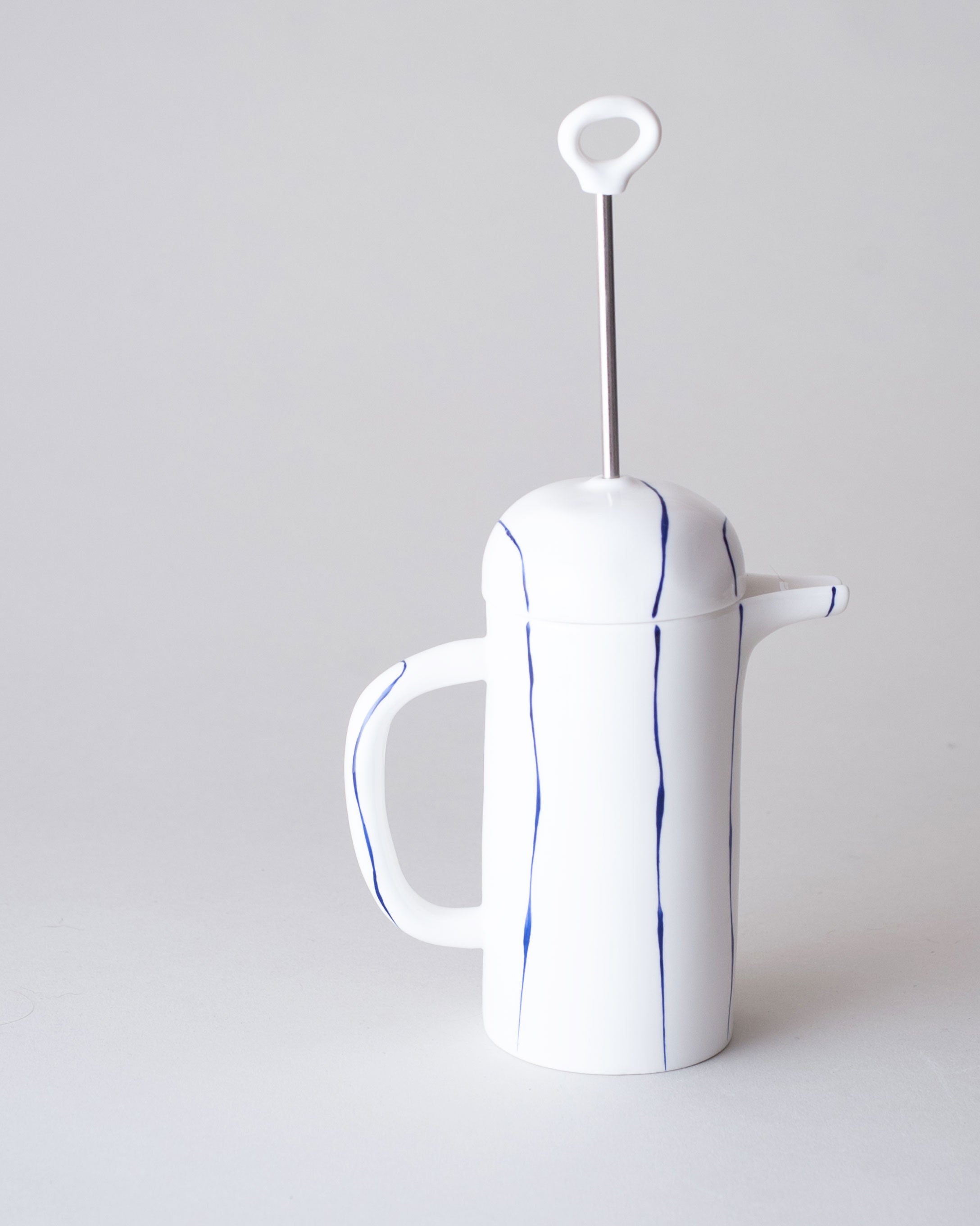 Striped Small Cafetière (500ml)