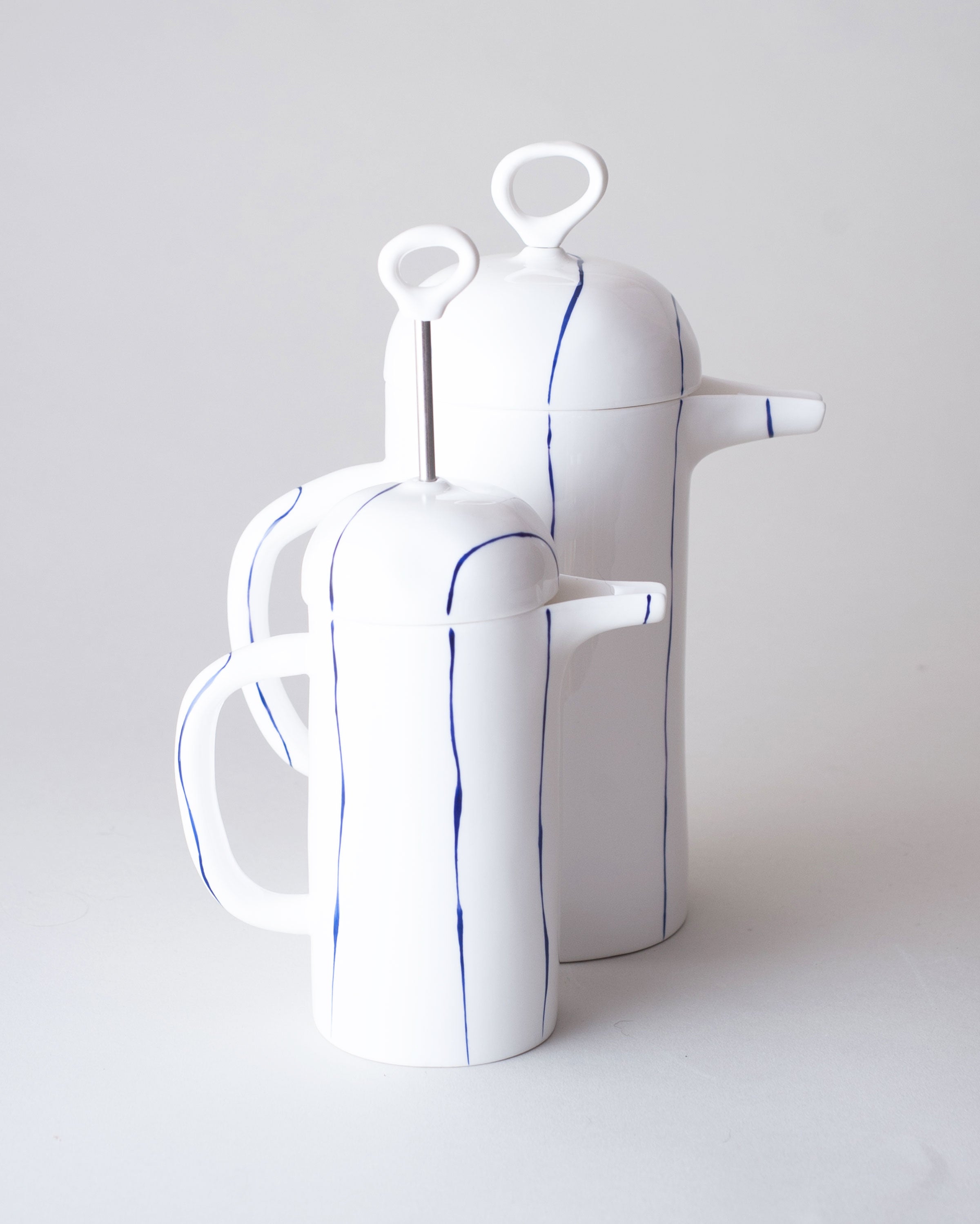 Striped Small Cafetière (500ml)