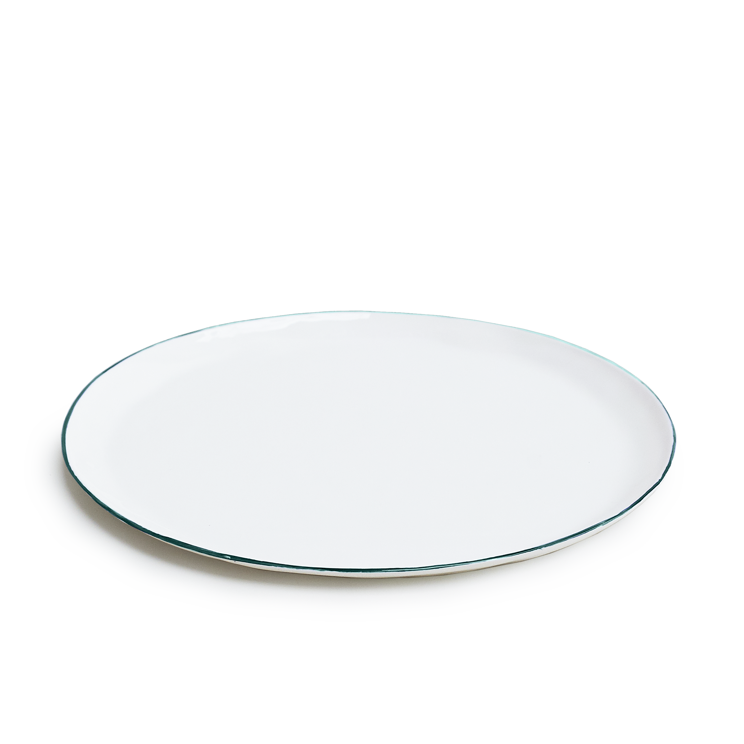 Forest Green Dinner Plate (Seconds)