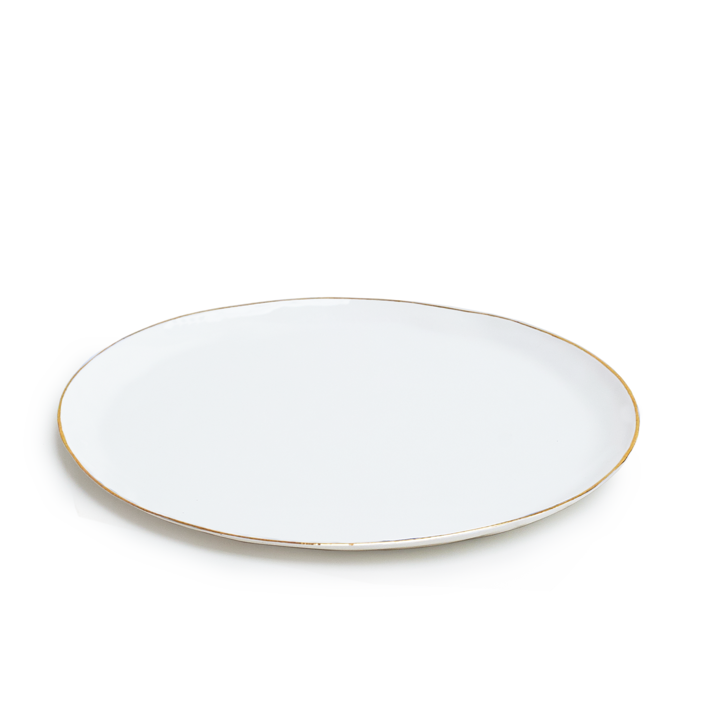 Gold Dinner Plate (Seconds)