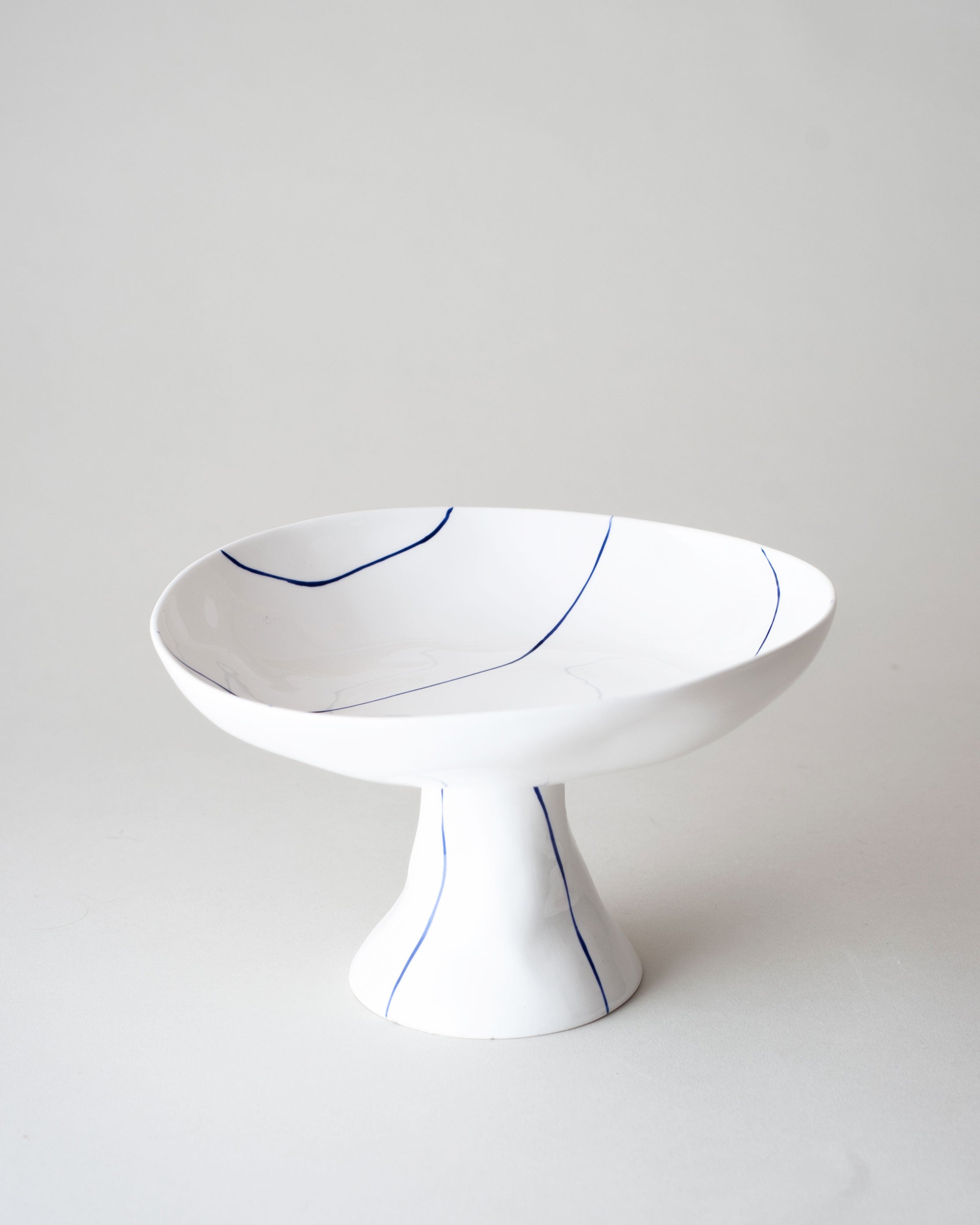 Striped Fruit Bowl