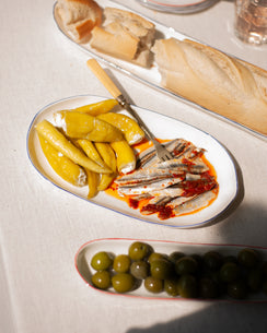 Small Oval Serving Bowl