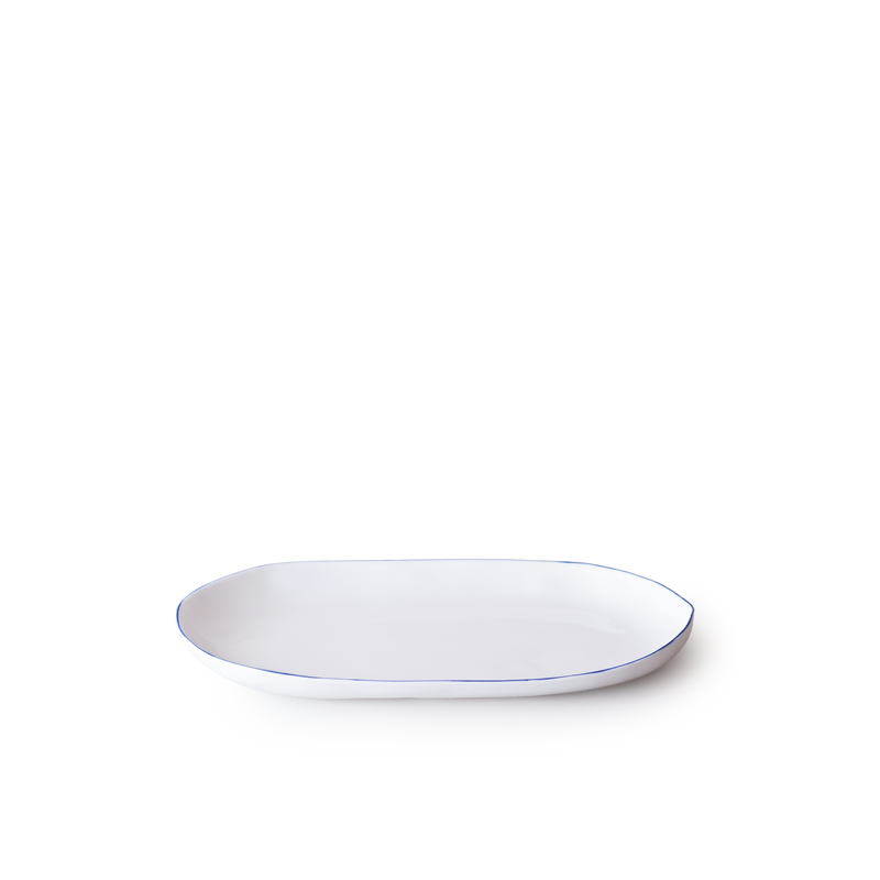 Small Oval Serving Bowl