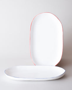 Small Oval Serving Bowl