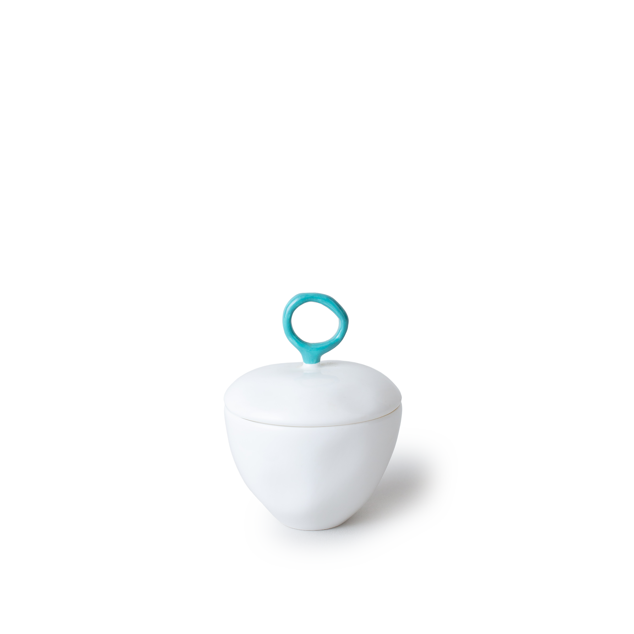 Teal Sugar Bowl