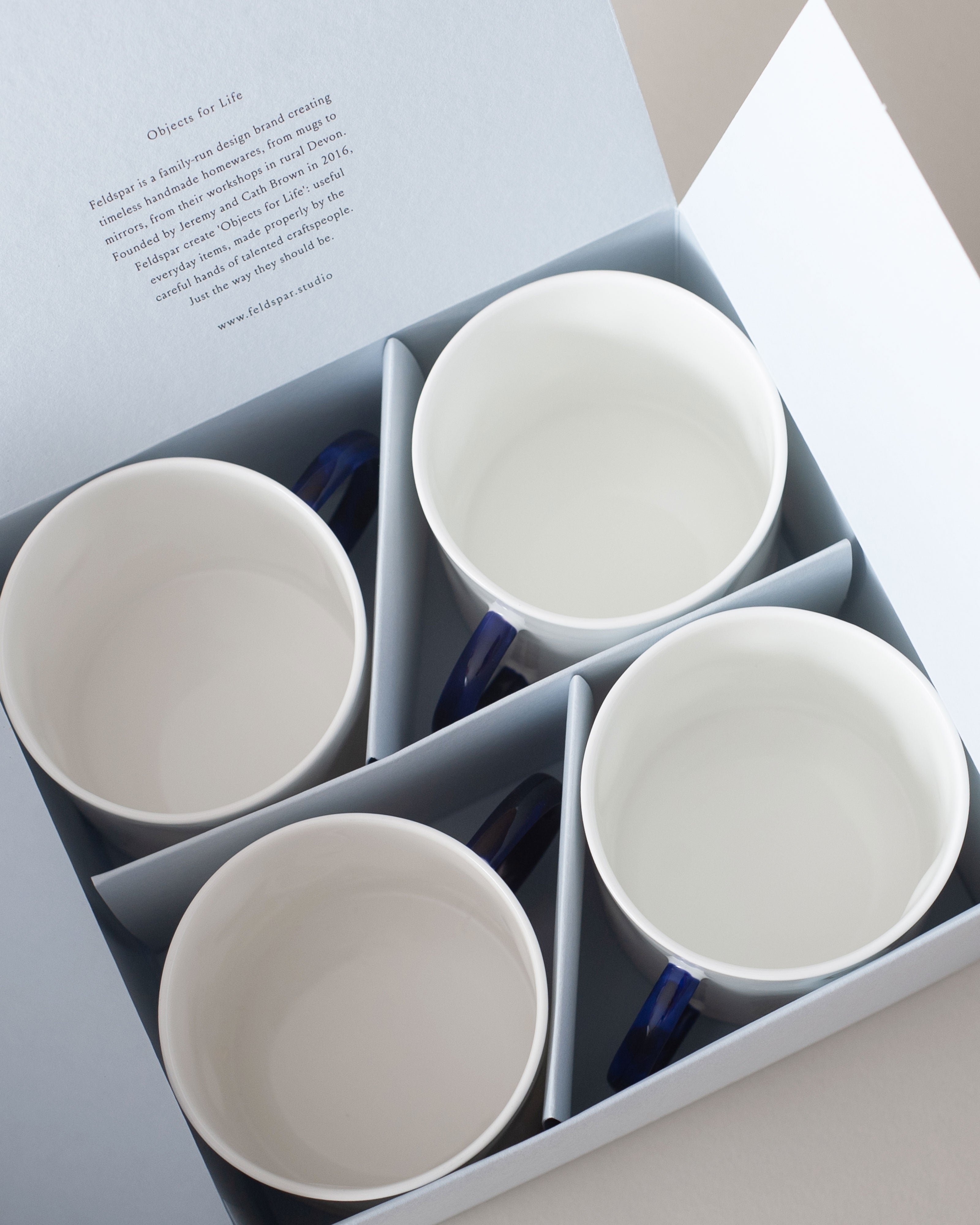 Set of Four 12oz Tea Mugs