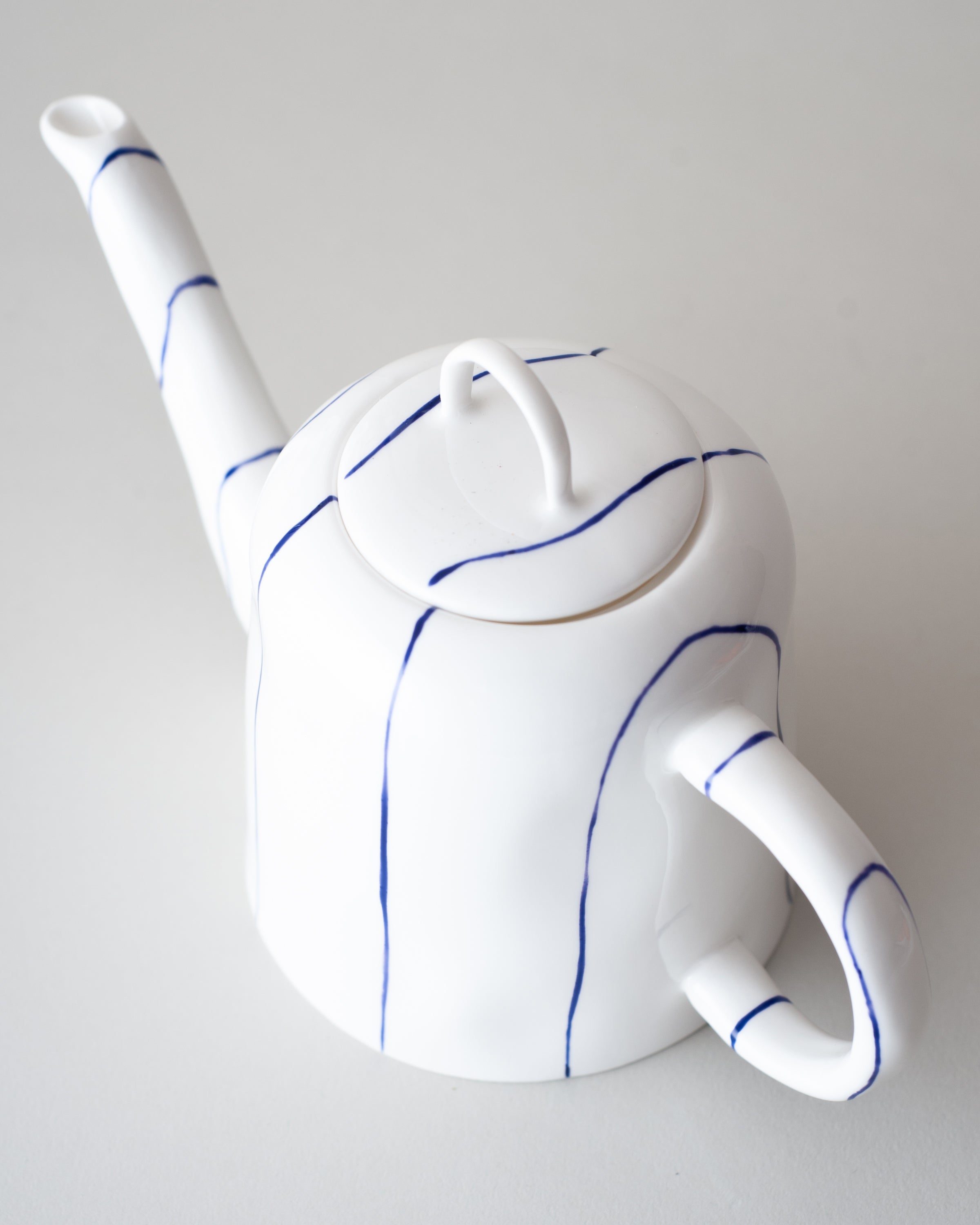Striped Small Teapot (500ml)