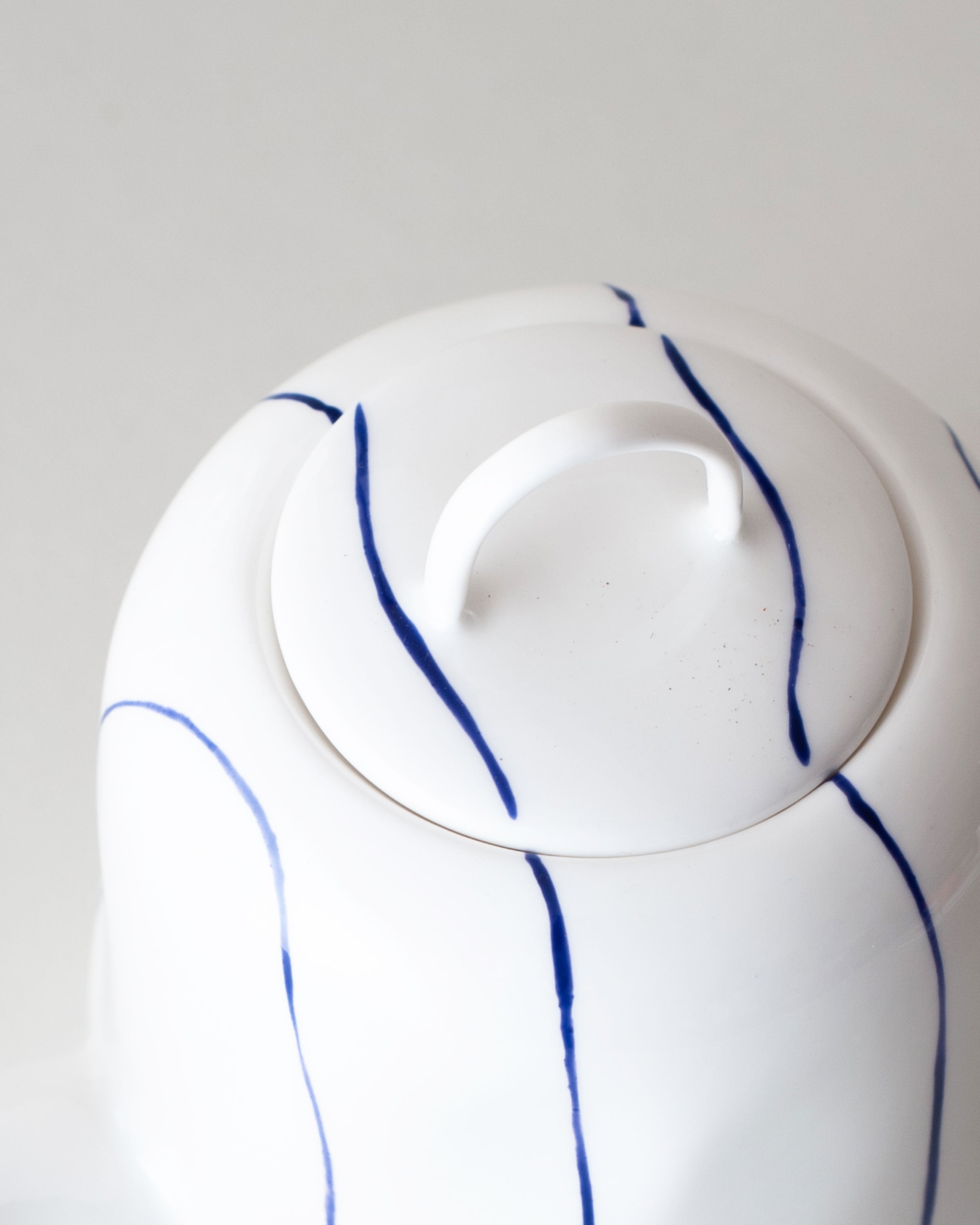 Striped Small Teapot (500ml)