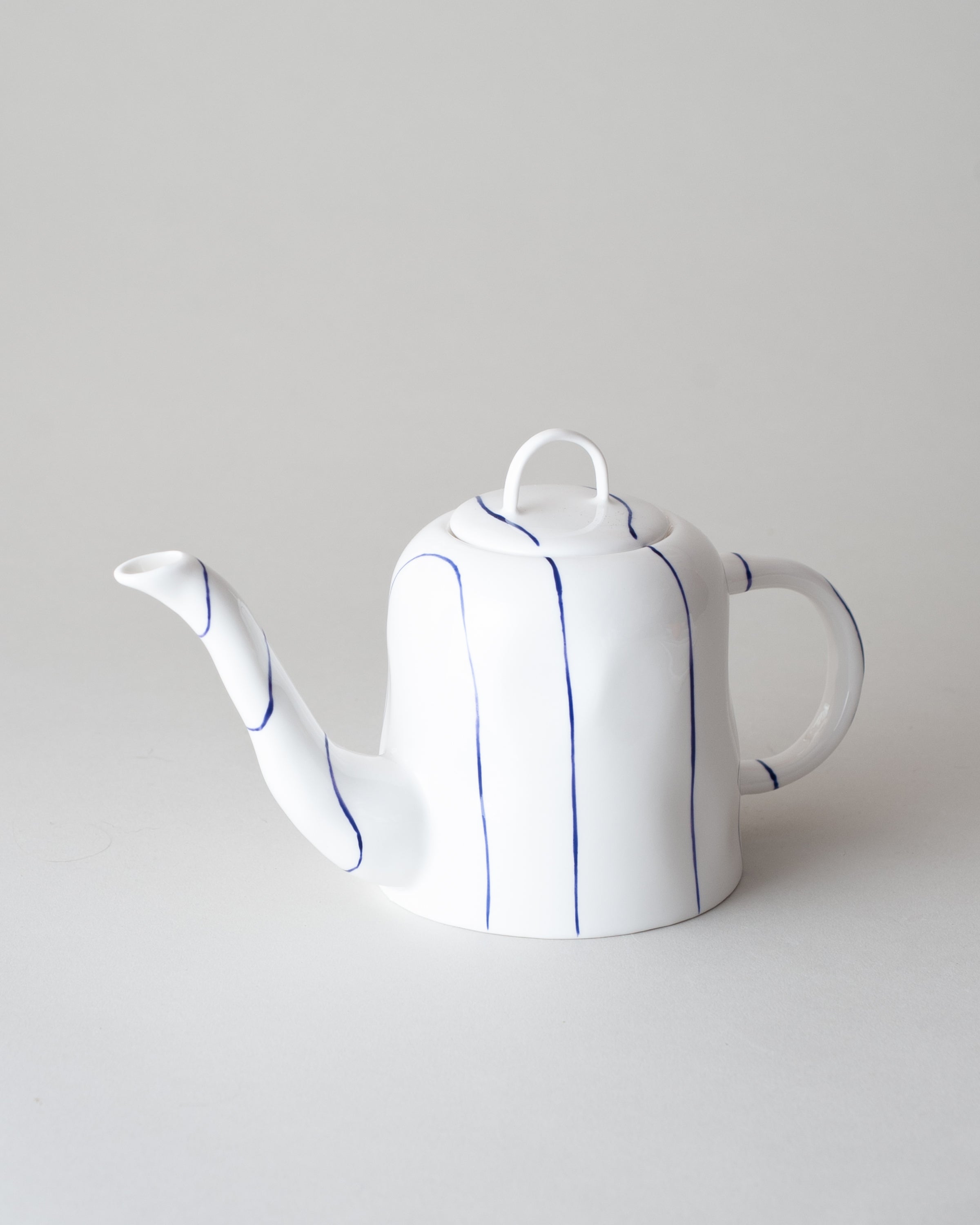 Striped Small Teapot (500ml)