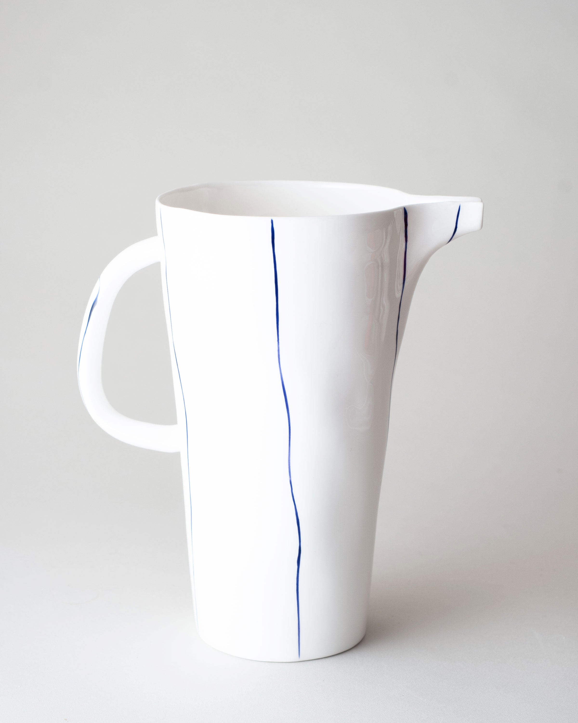 Striped Water Jug