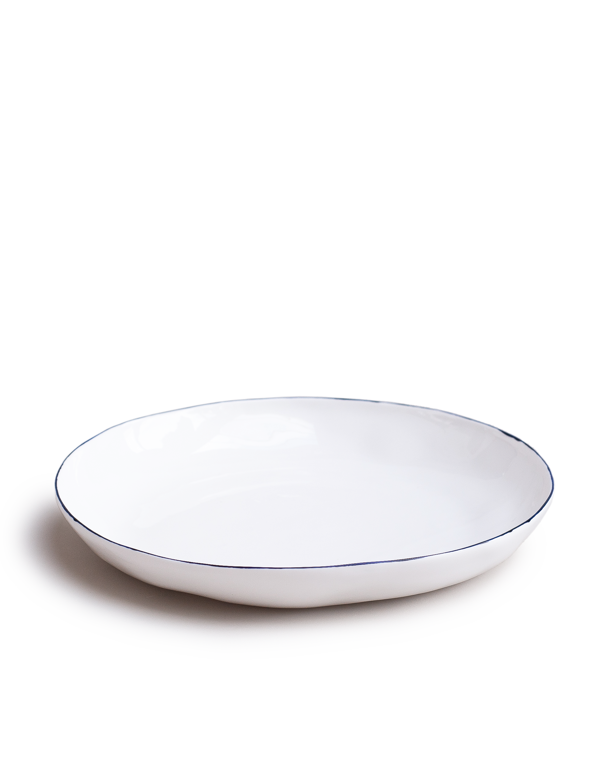 Cobalt Shallow Serving Bowl (Seconds)