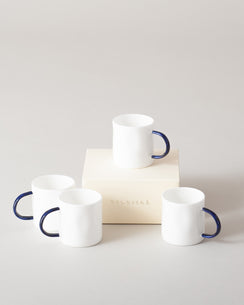 Set of Four Florya Espresso Mugs - Multi