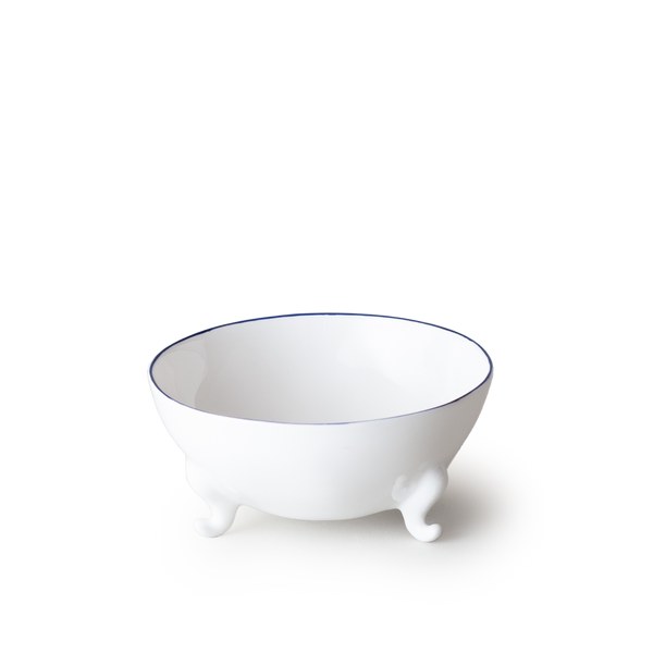 ◆ BODA Zelda footed bowl ボダ ガラスボウル 80s ◆ Monica Backström Zelda footed glass bowl, Boda Sweden 1970s-80s