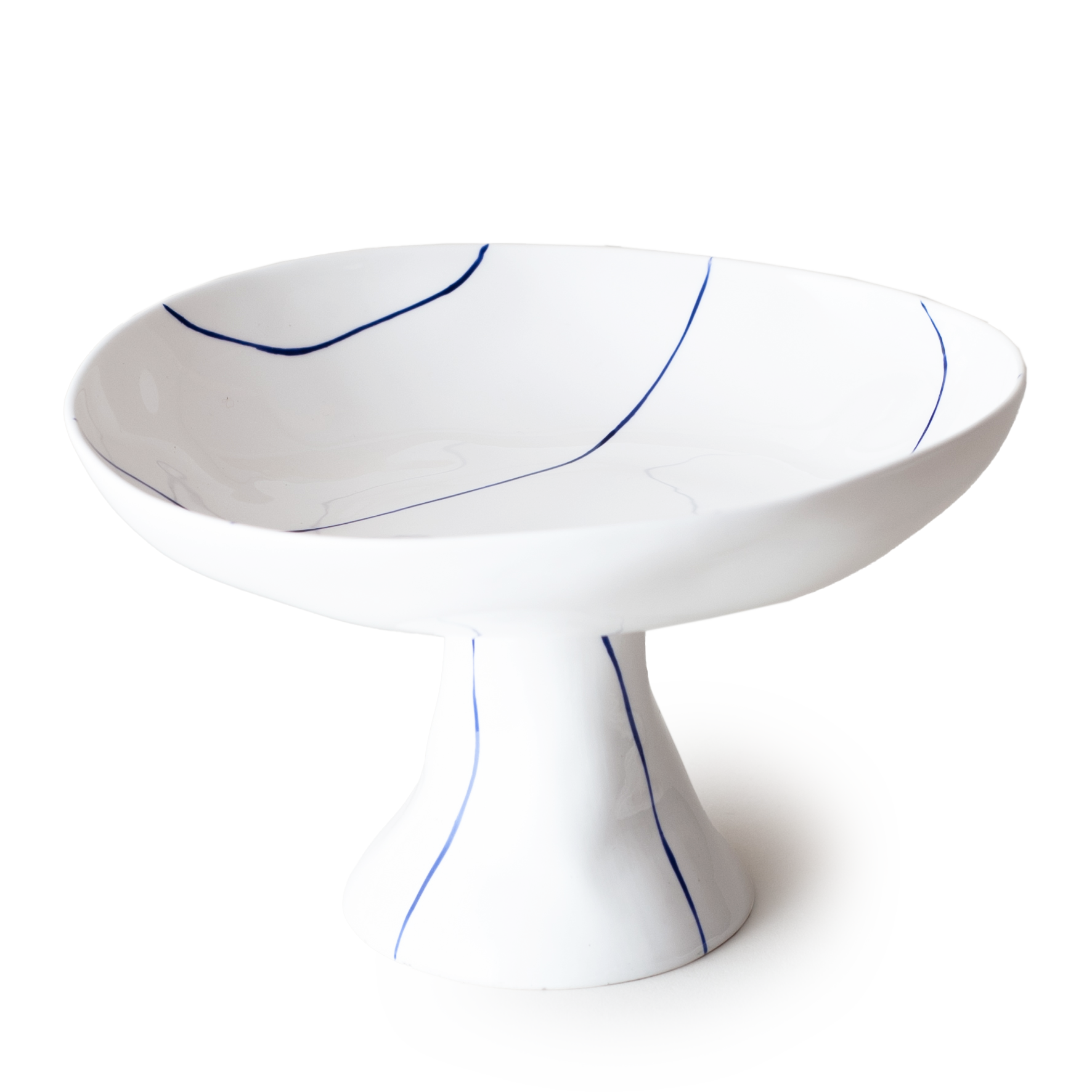 Striped Fruit Bowl