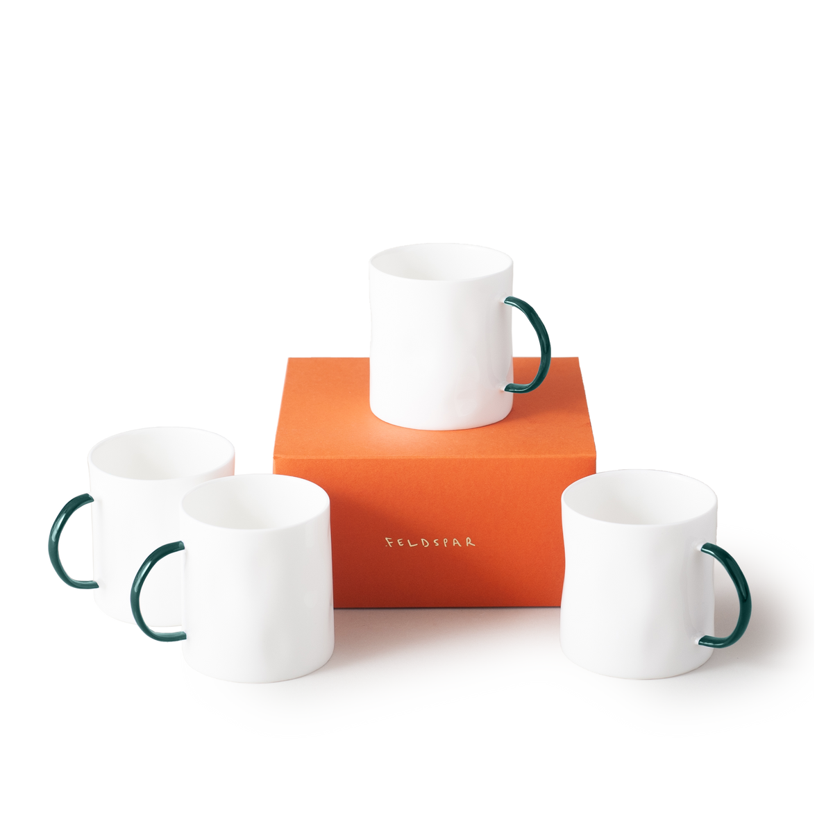 Set of Four 7oz Coffee Mugs
