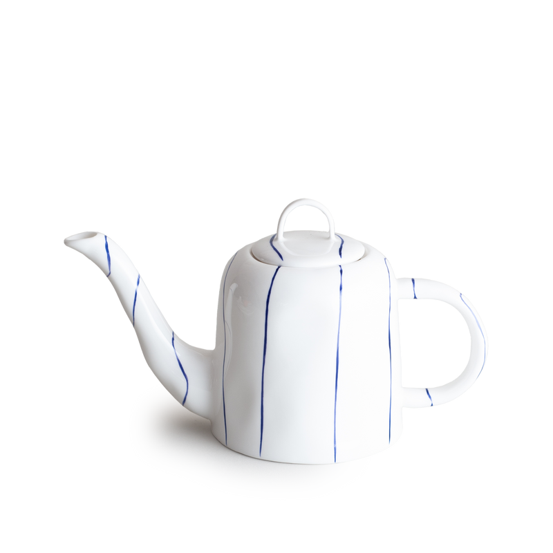 Striped Small Teapot (500ml)