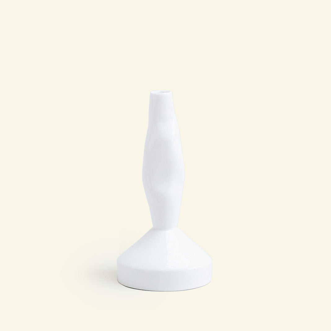 White Bud Vase