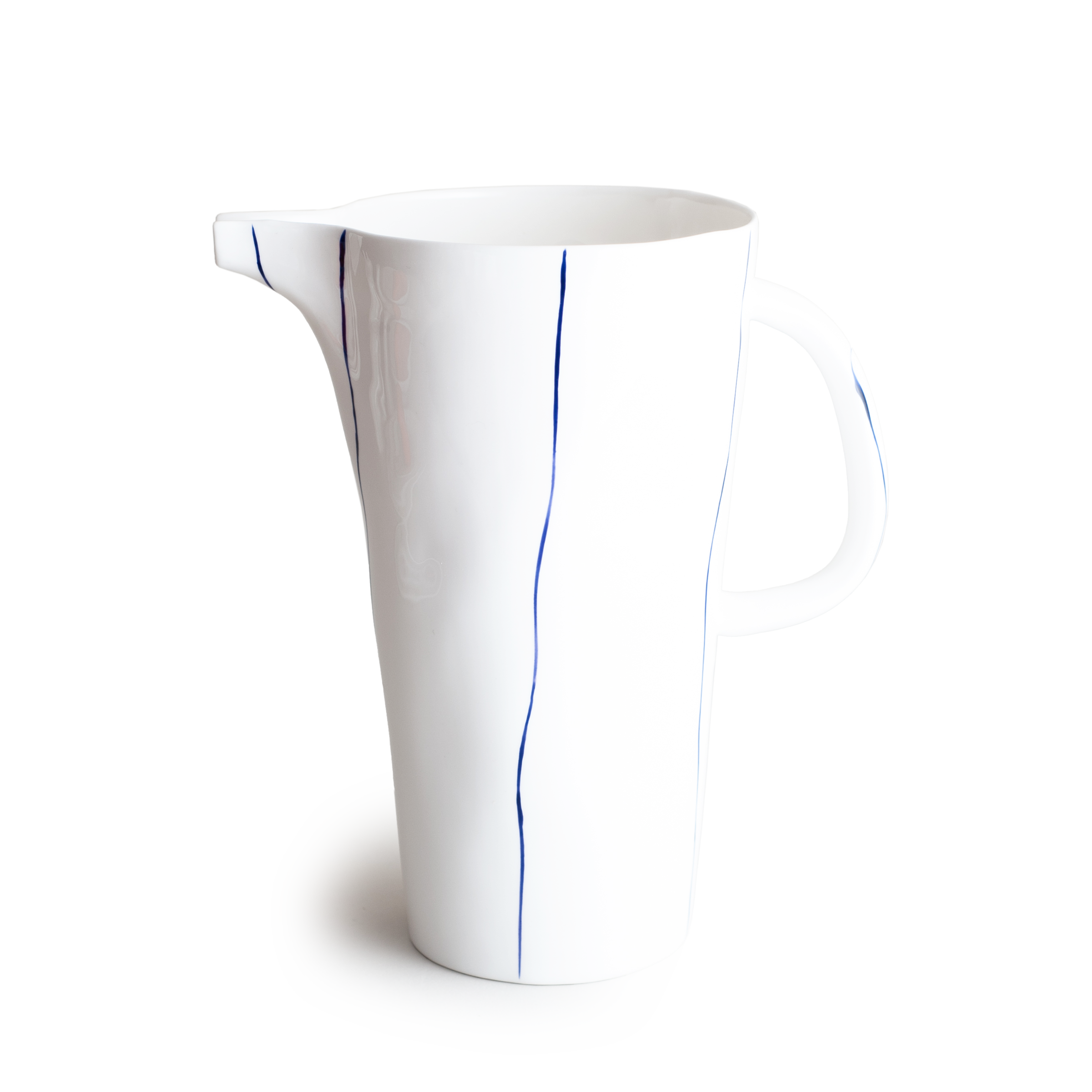 Striped Water Jug