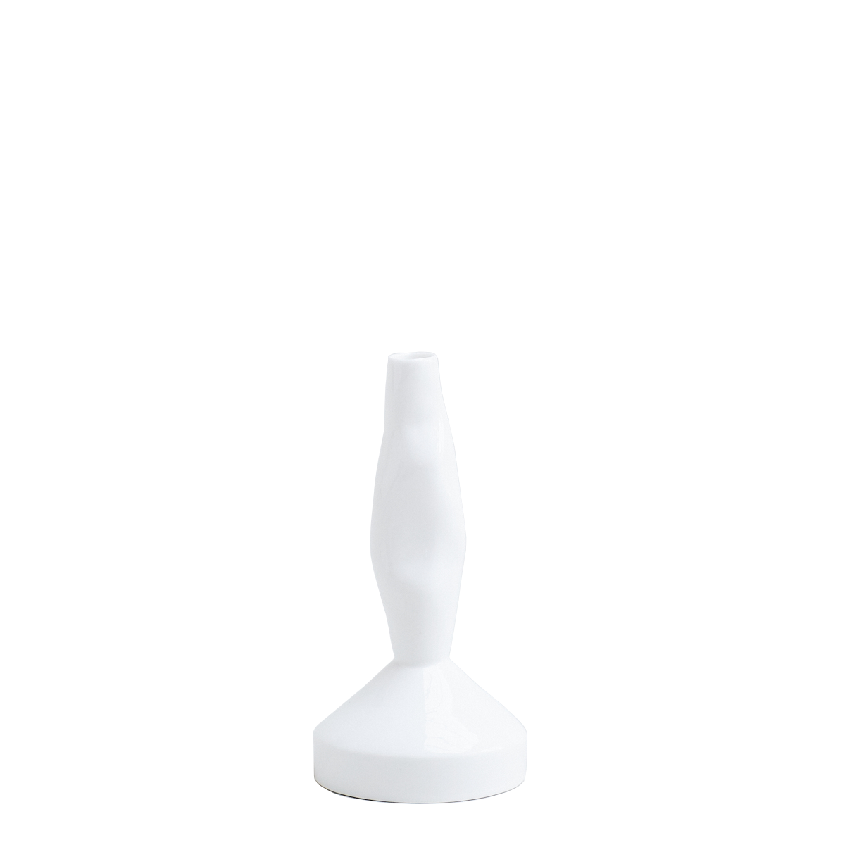 White Bud Vase