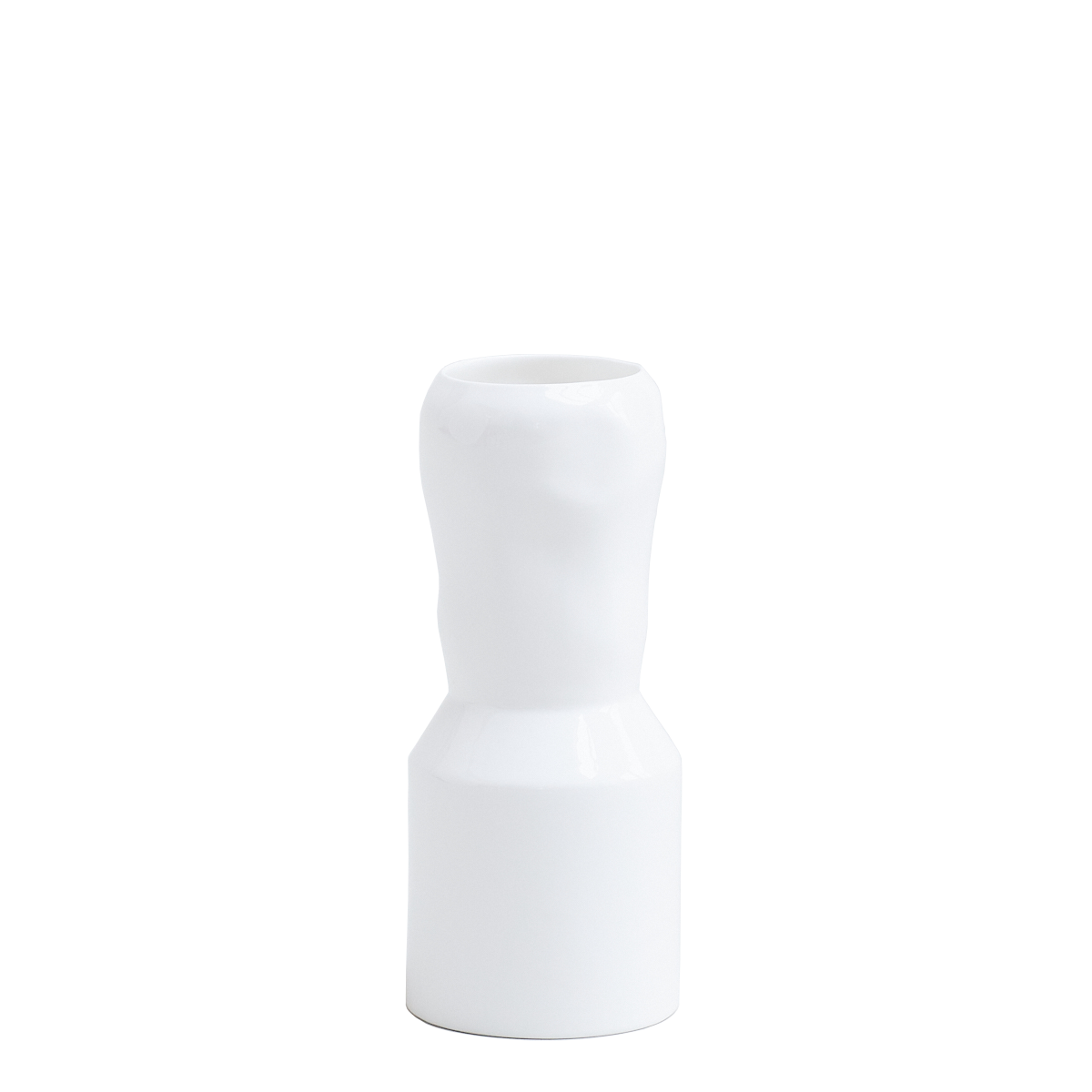 White Bunch Vase