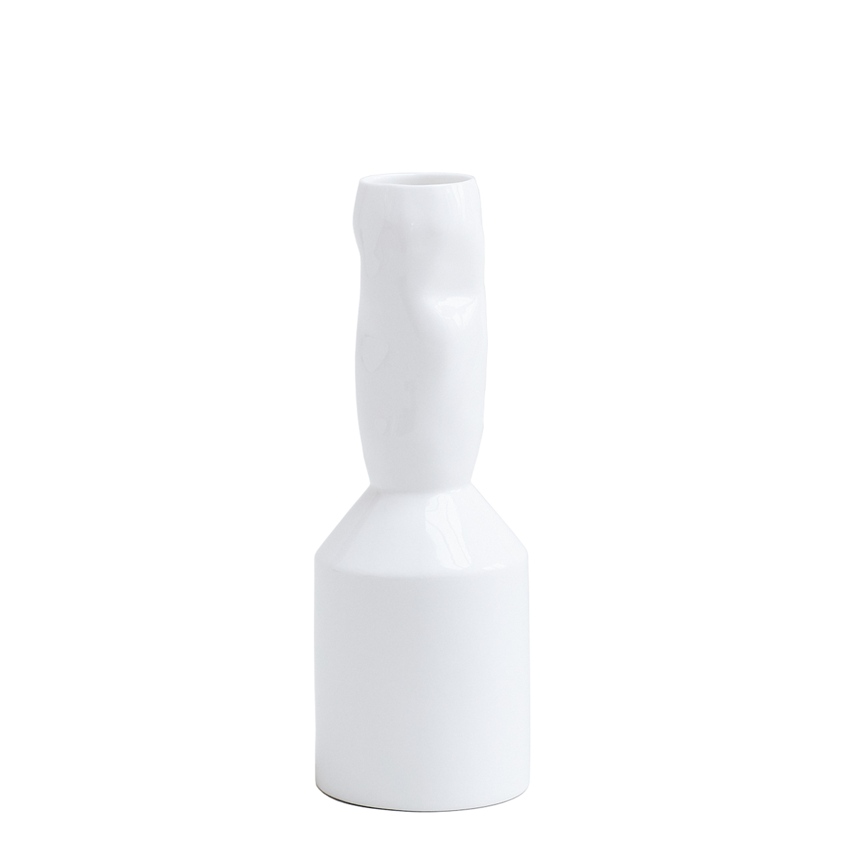 White Stem Vase